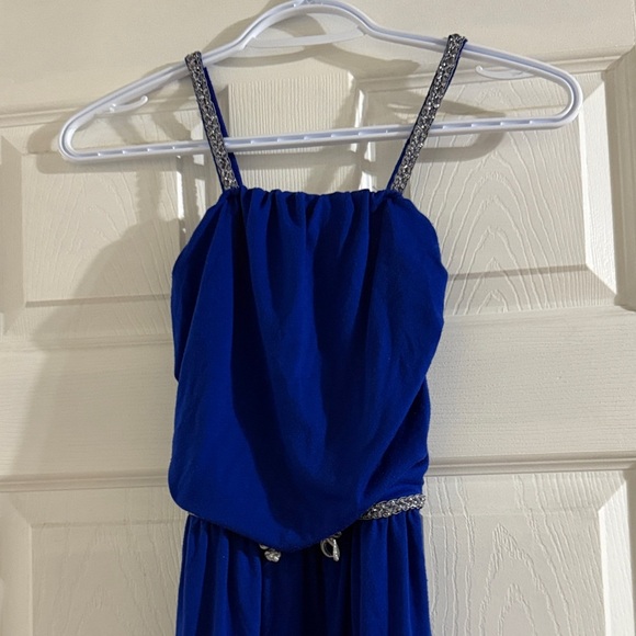George Blue Mini Dress - Picture 2 of 5